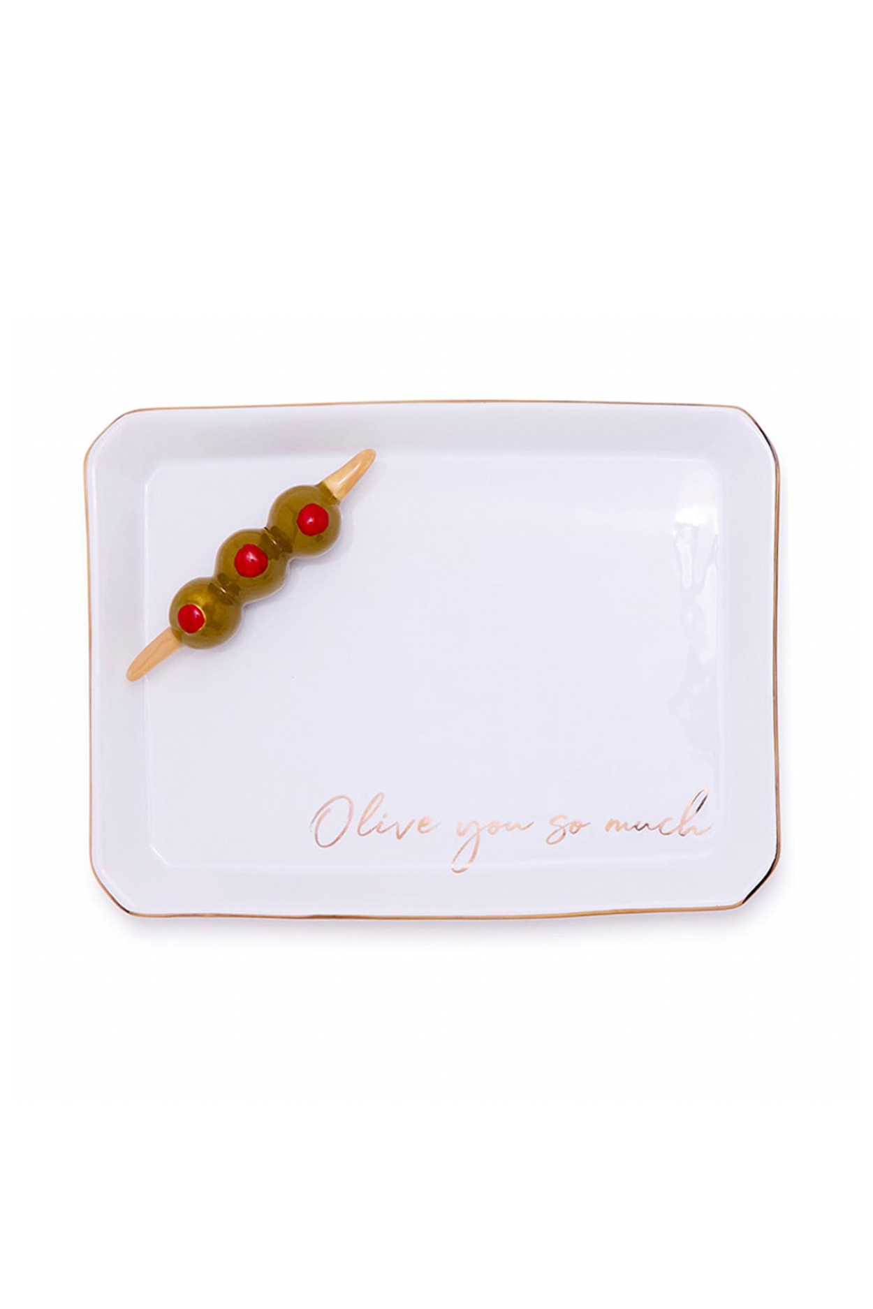Olive Icon Trinket Tray