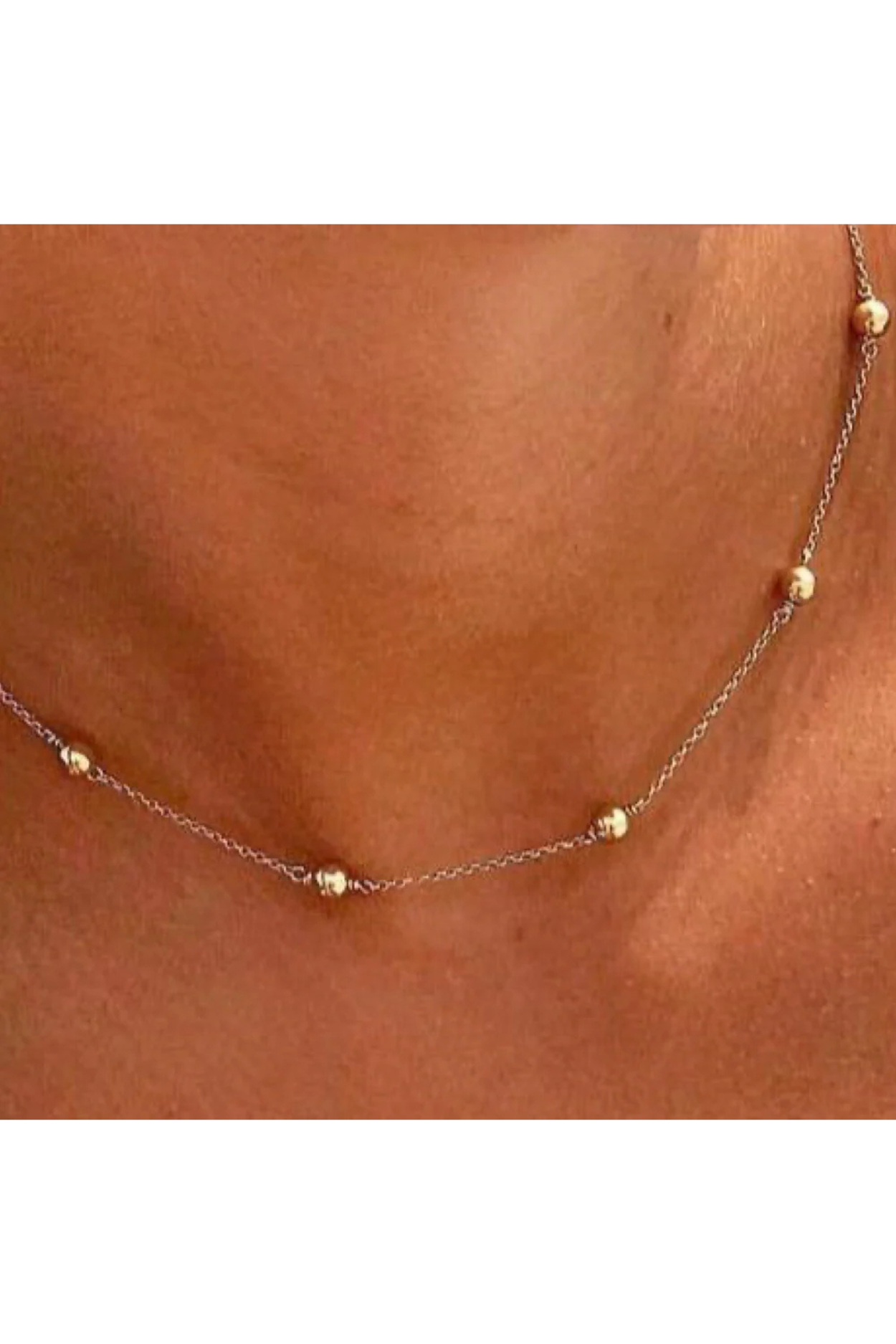 17” Choker Simplicity Chain Gold - Classic Gold 4mm