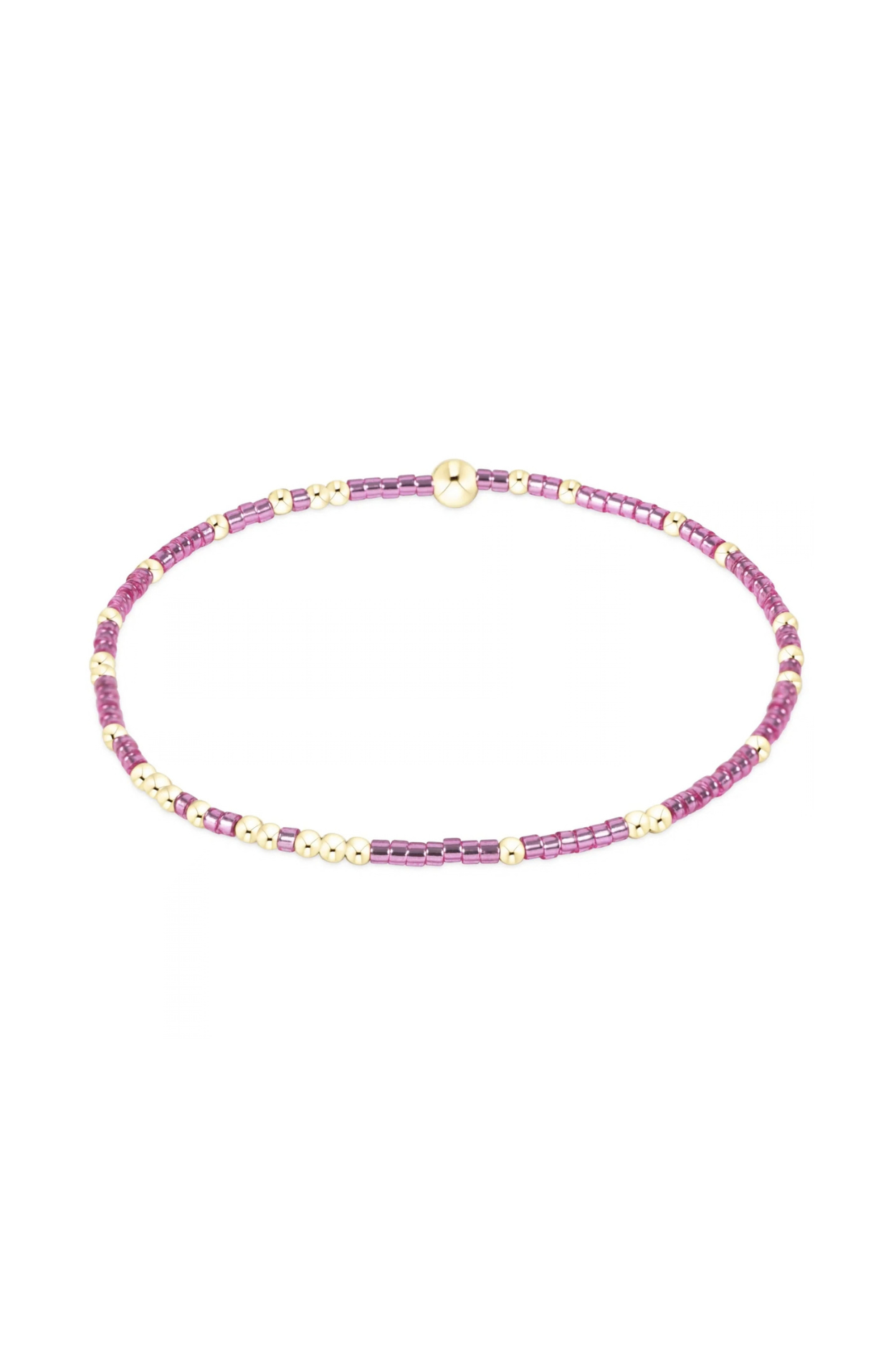 egirl Hope Unwritten Bracelet - Pink Metallic