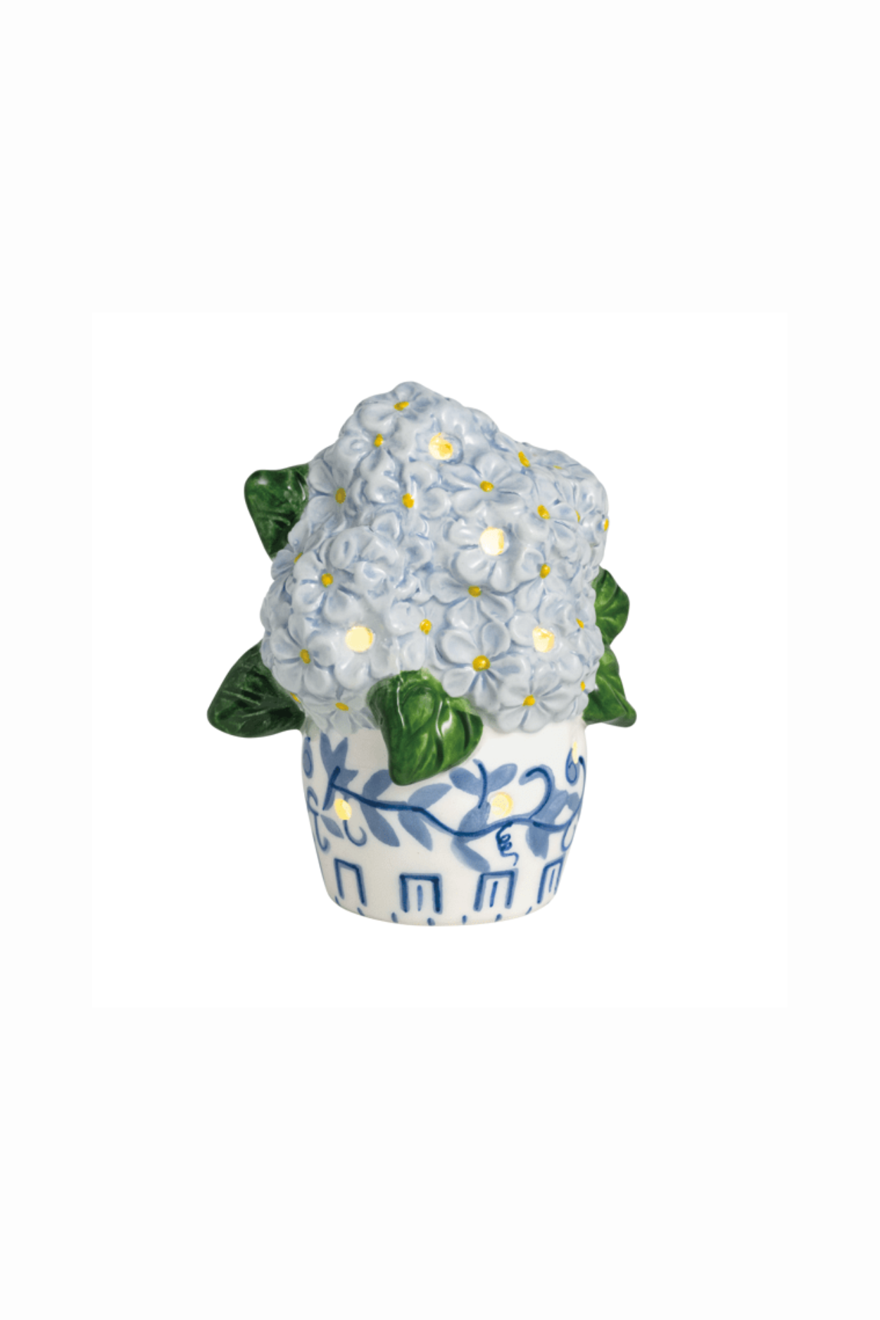 Hydrangea Light-Up Sitter