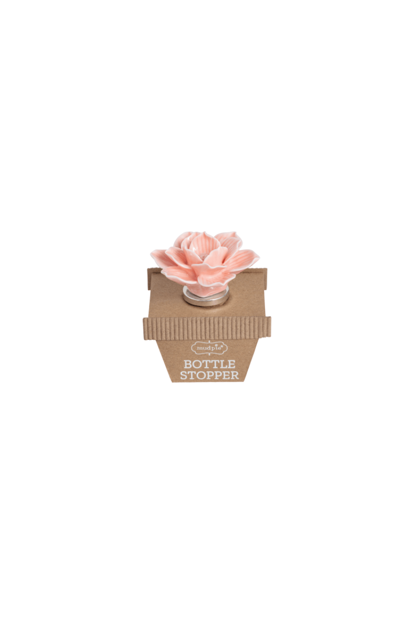Pink Flower Bottle Sealer
