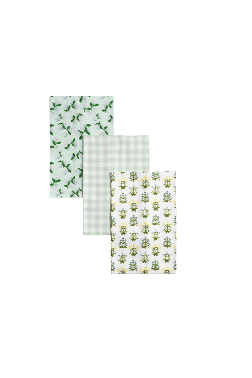 Blue Greenhouse Towel Set