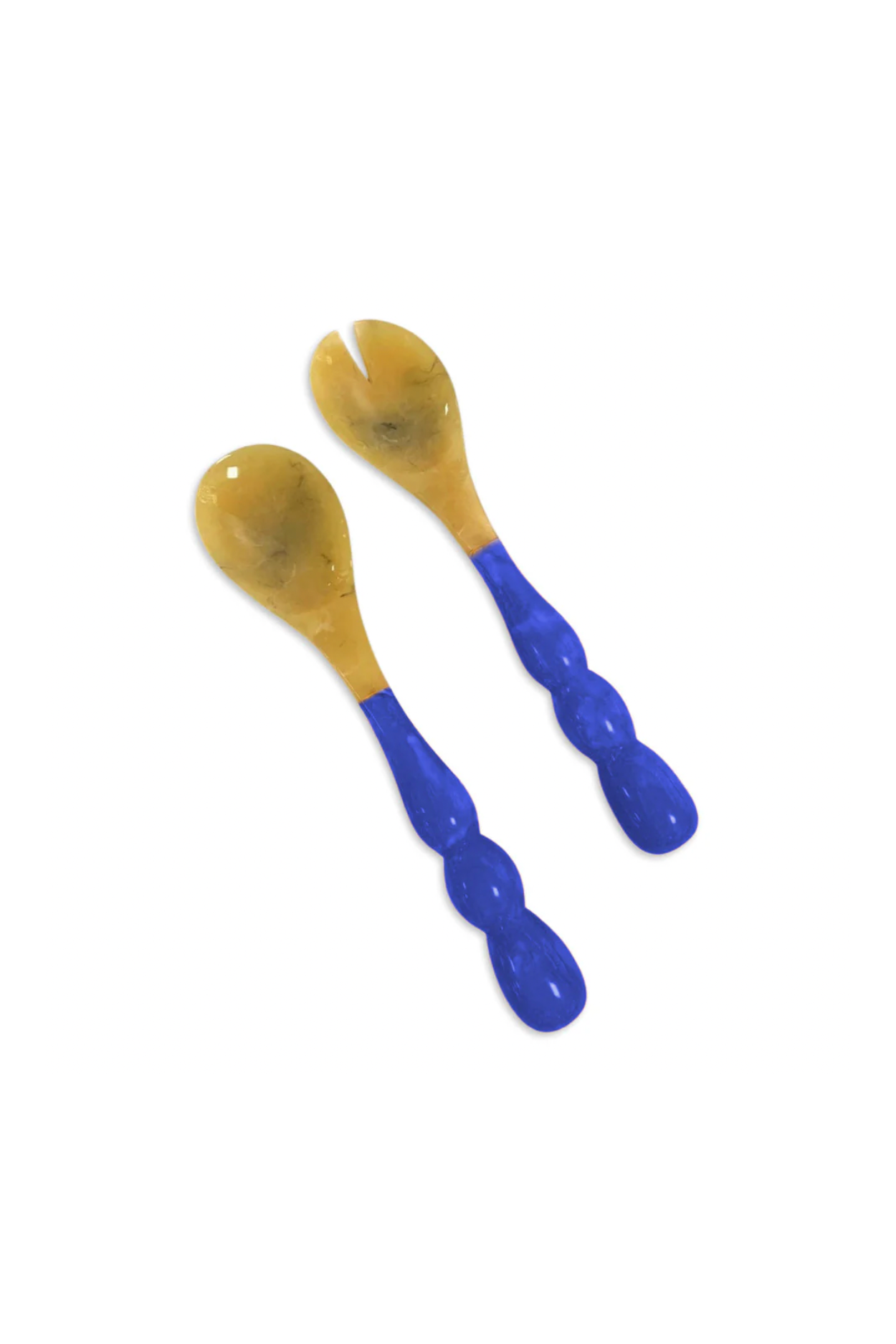 Rio Bubble Salad Servers - Blue