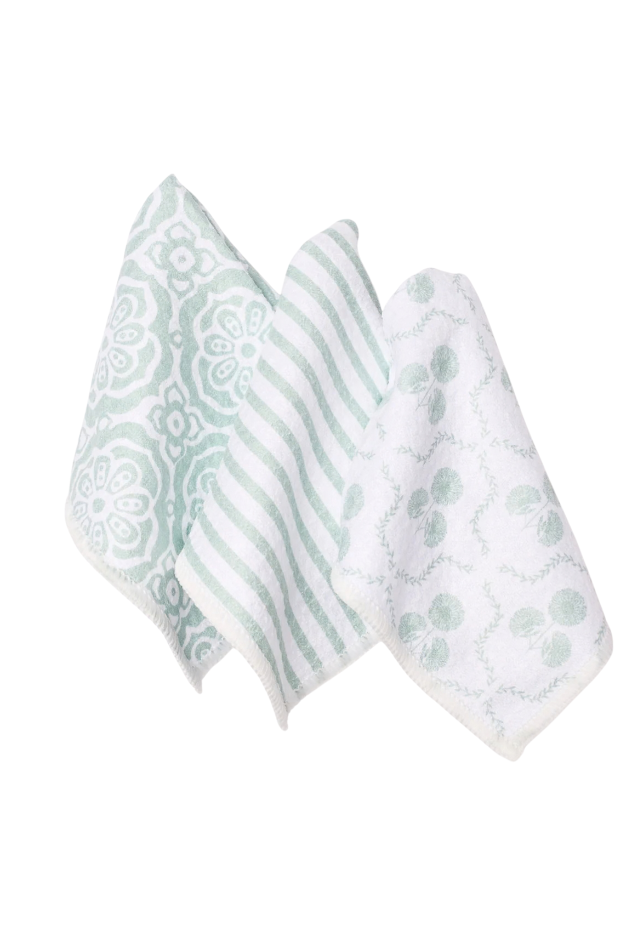 Quick Dry Dish Towel Set Sweetbriar Charm Sage