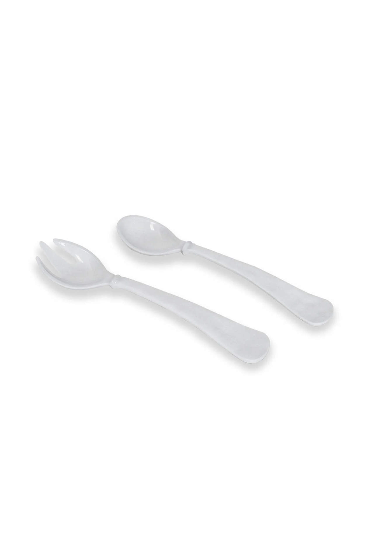 VIDA Havana Large Salad Servers - White