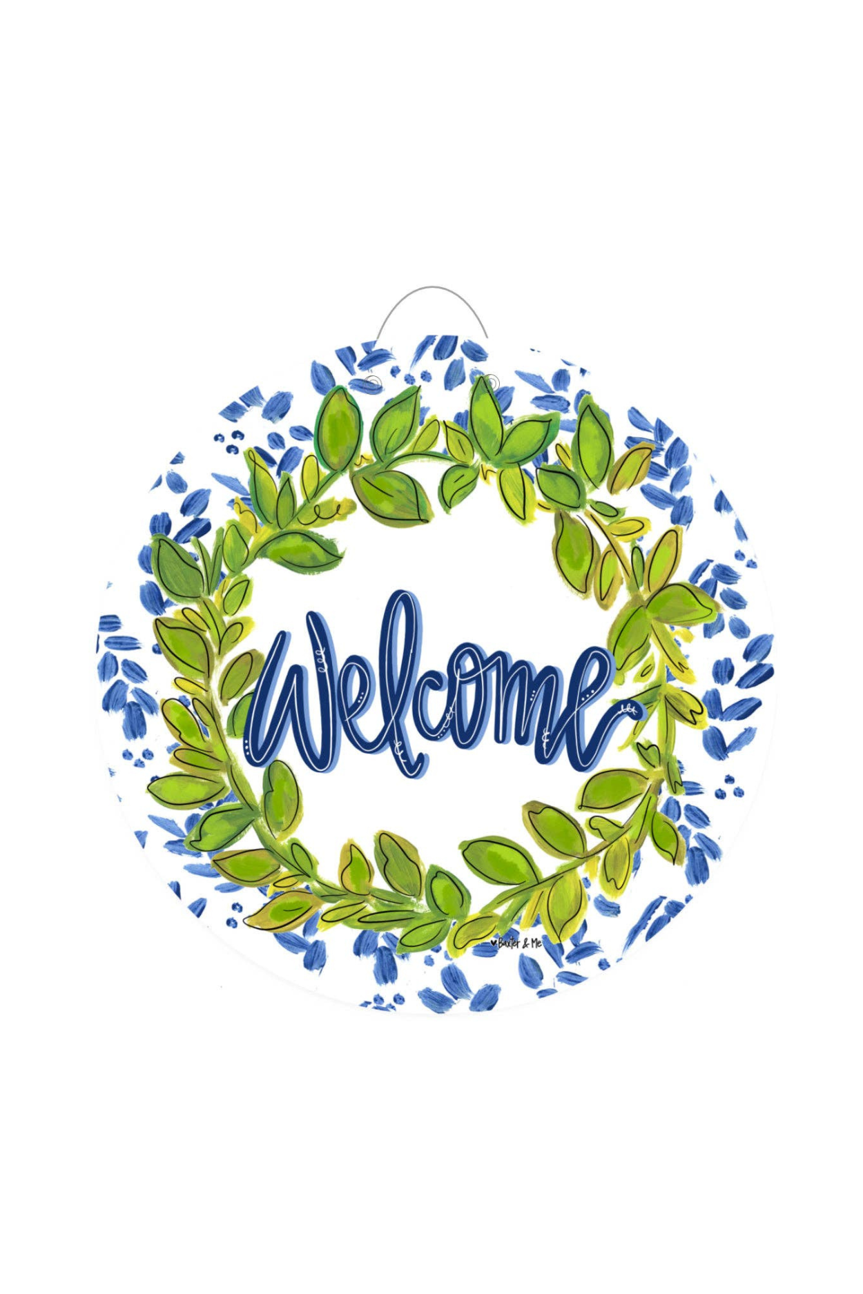 Willow & Green Welcome Door Hanger