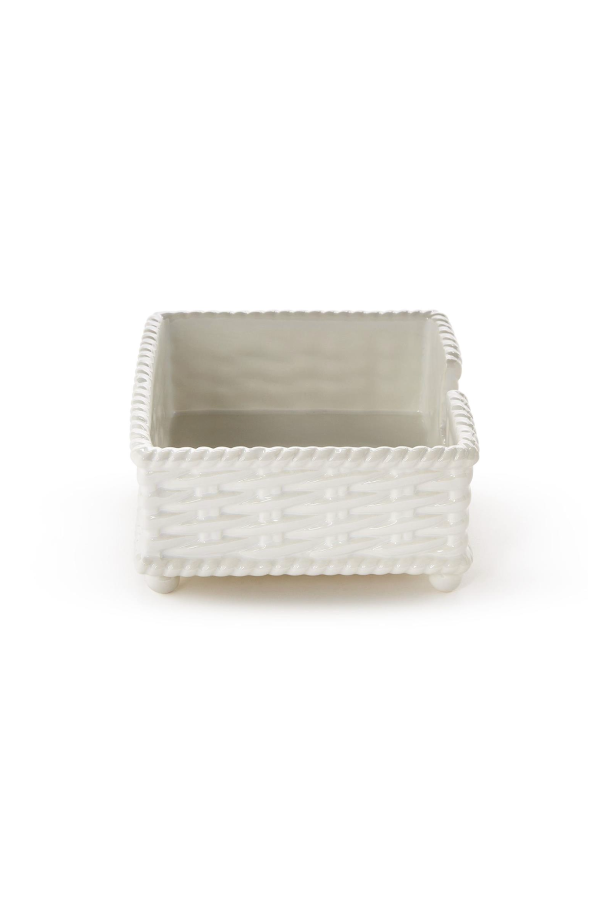 Basketweave Cocktail Napkin Holder