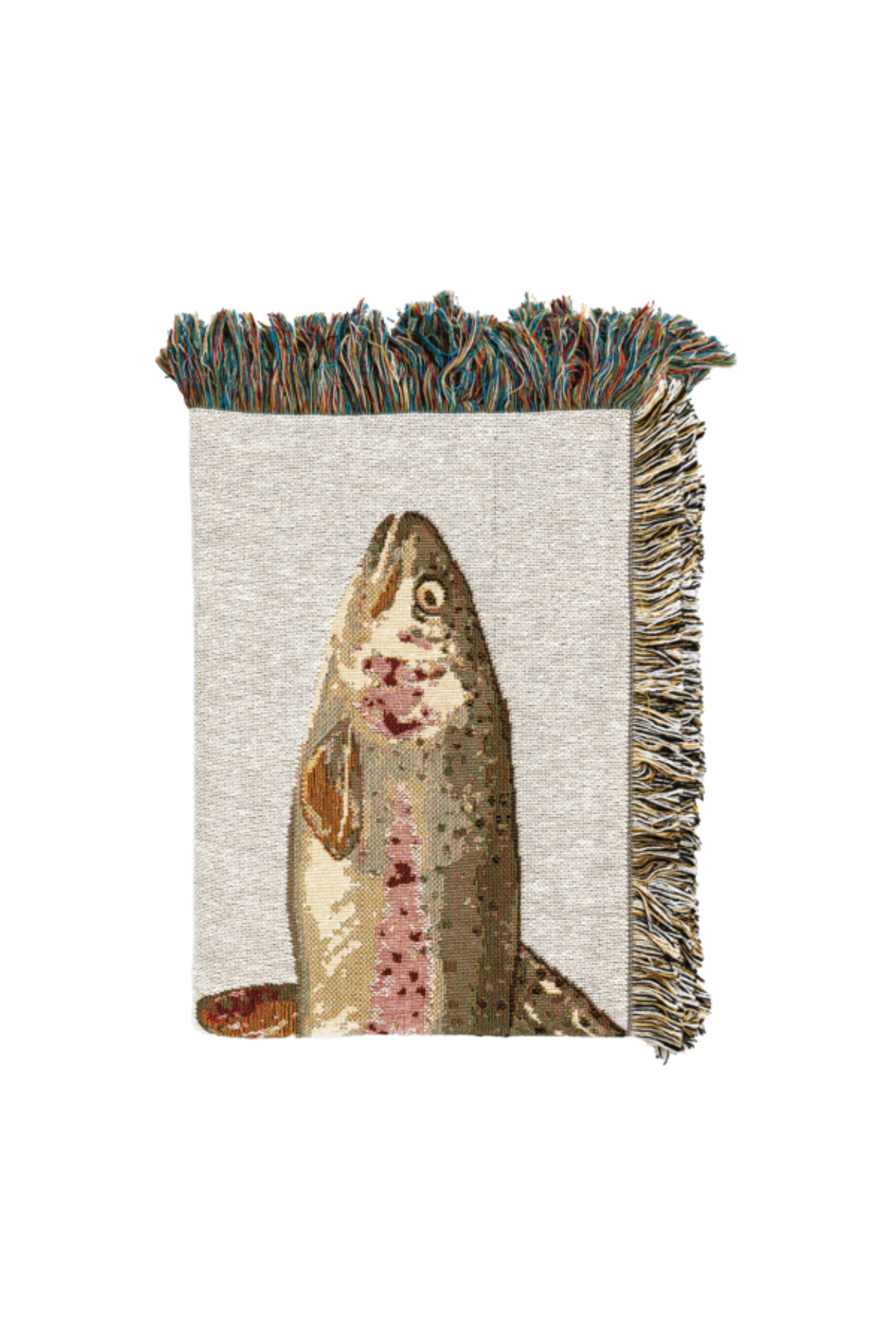 Trout Jacquard Blanket