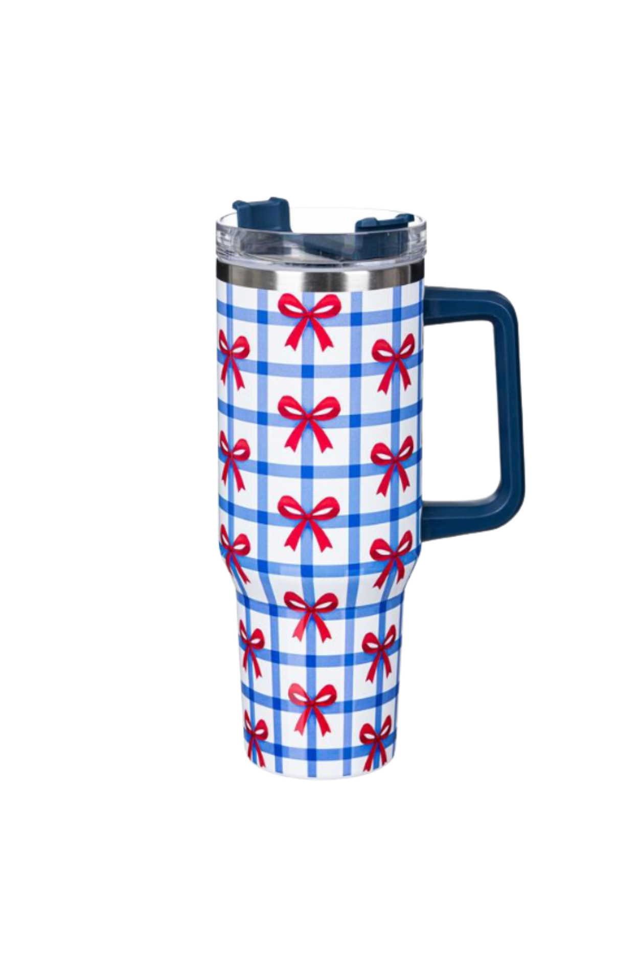 Red, White, & Bloom Bows Tumbler Canyon Cup