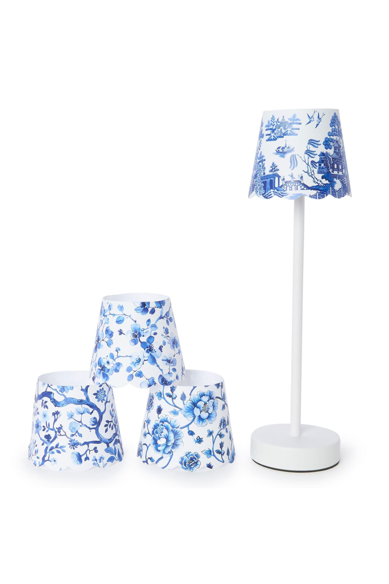 Chinoiserie Paper Shade Cover
