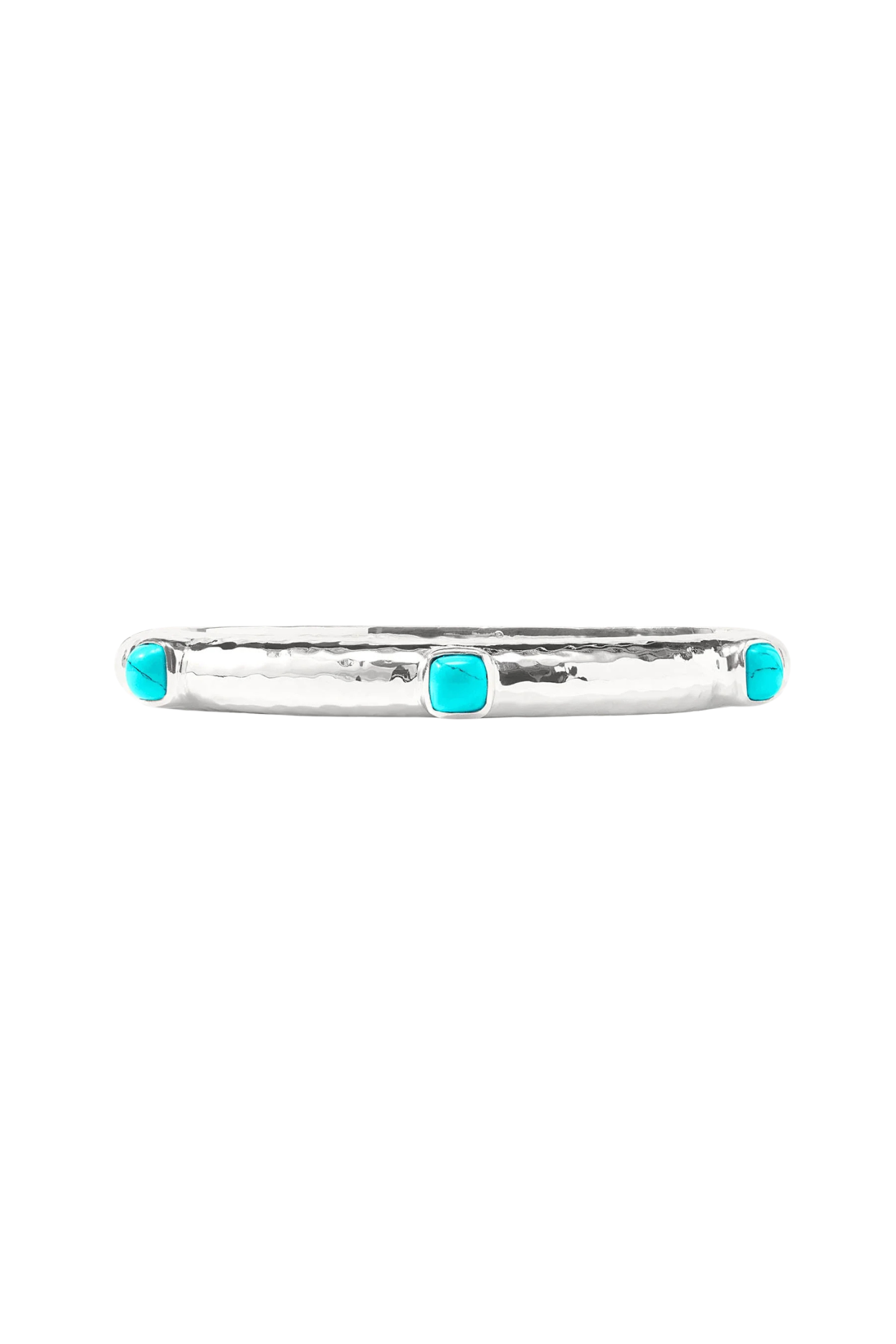 Catalina Hinge Bangle - Turquoise Blue