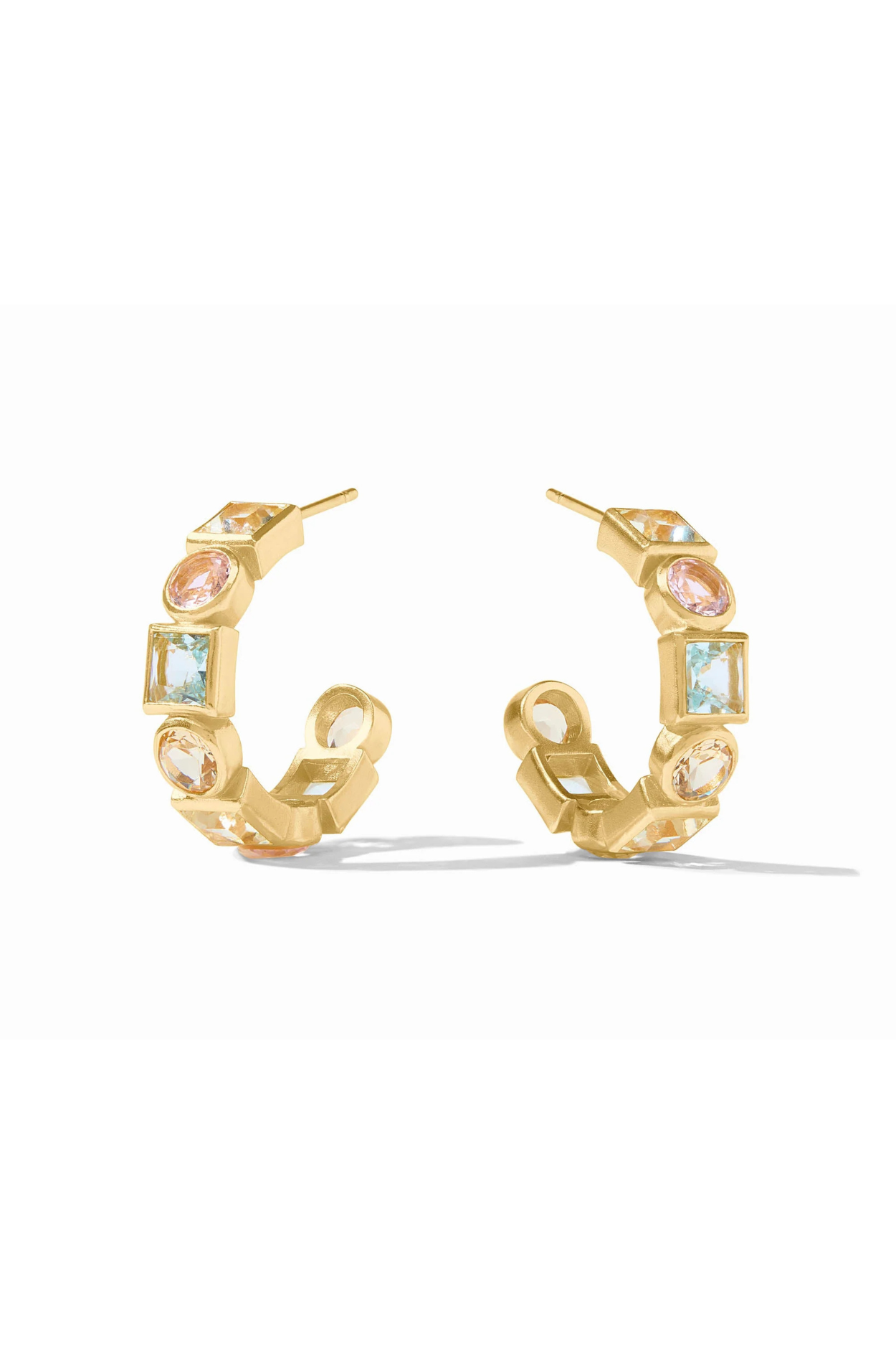 Jolie Hoop - Multi Stone