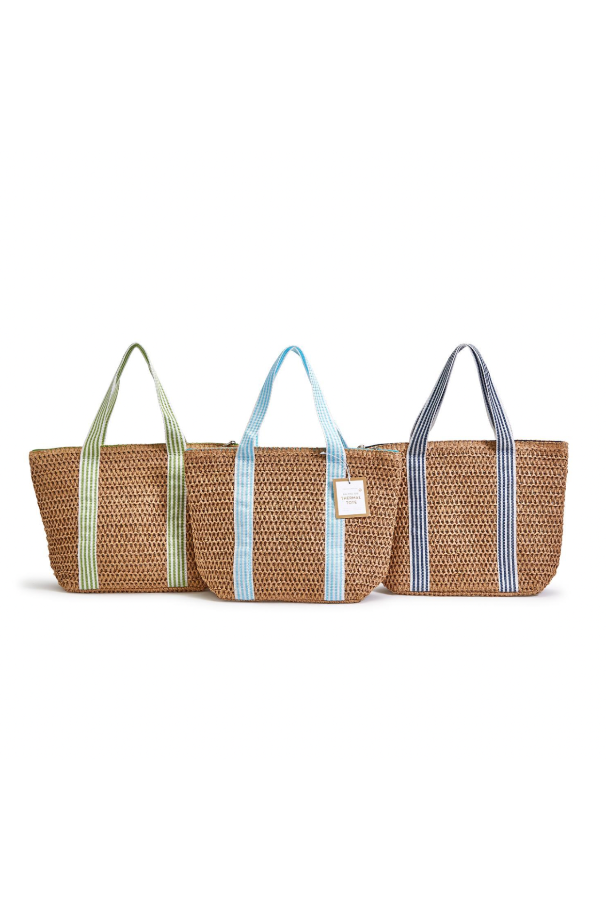 Woven Thermal Lunch Tote