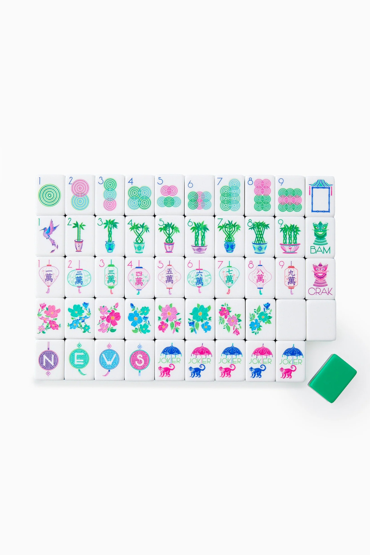 Jasmine Mahjong Tiles