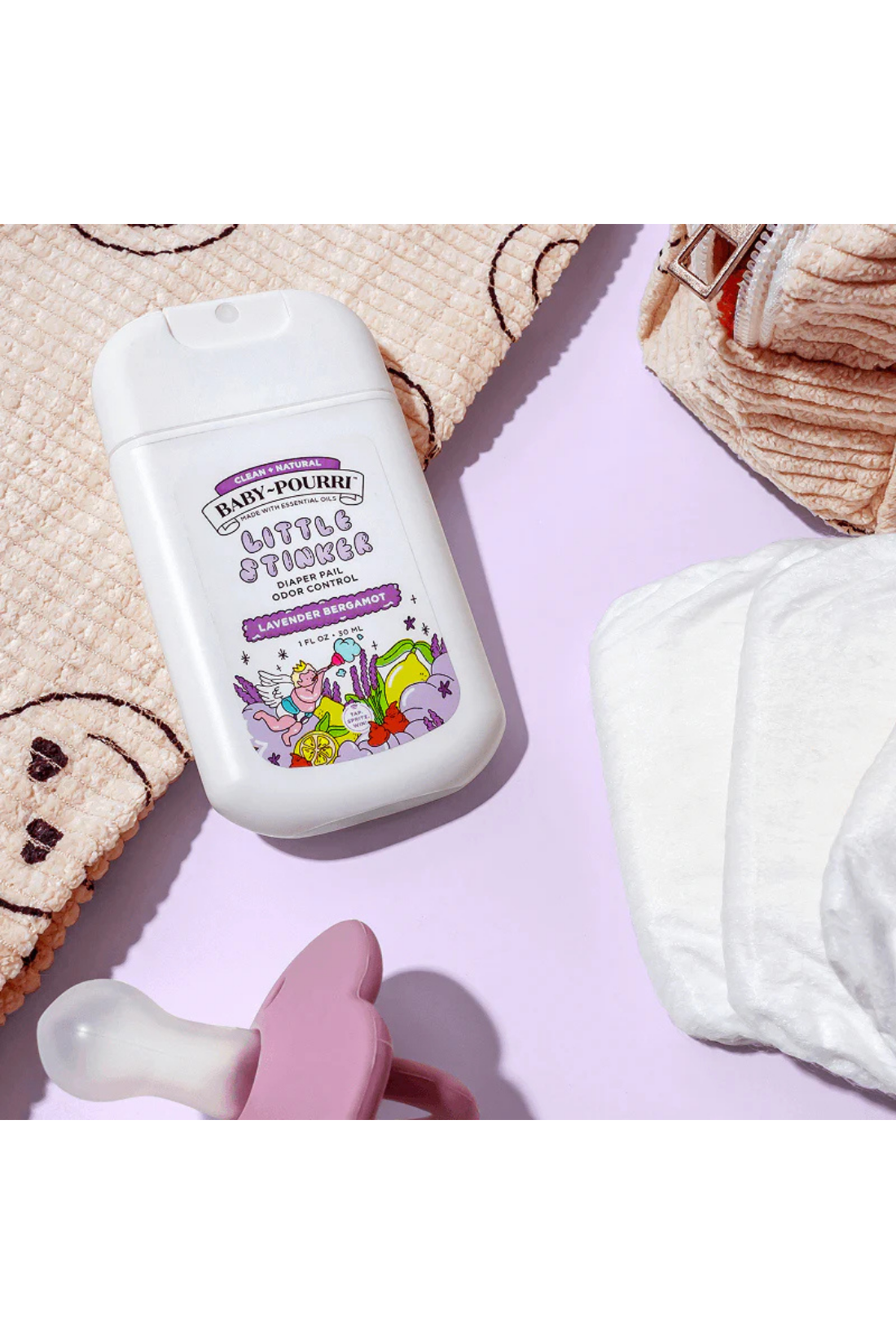 Baby~Pourri Little Stinker Diaper Pail Pocket Spray