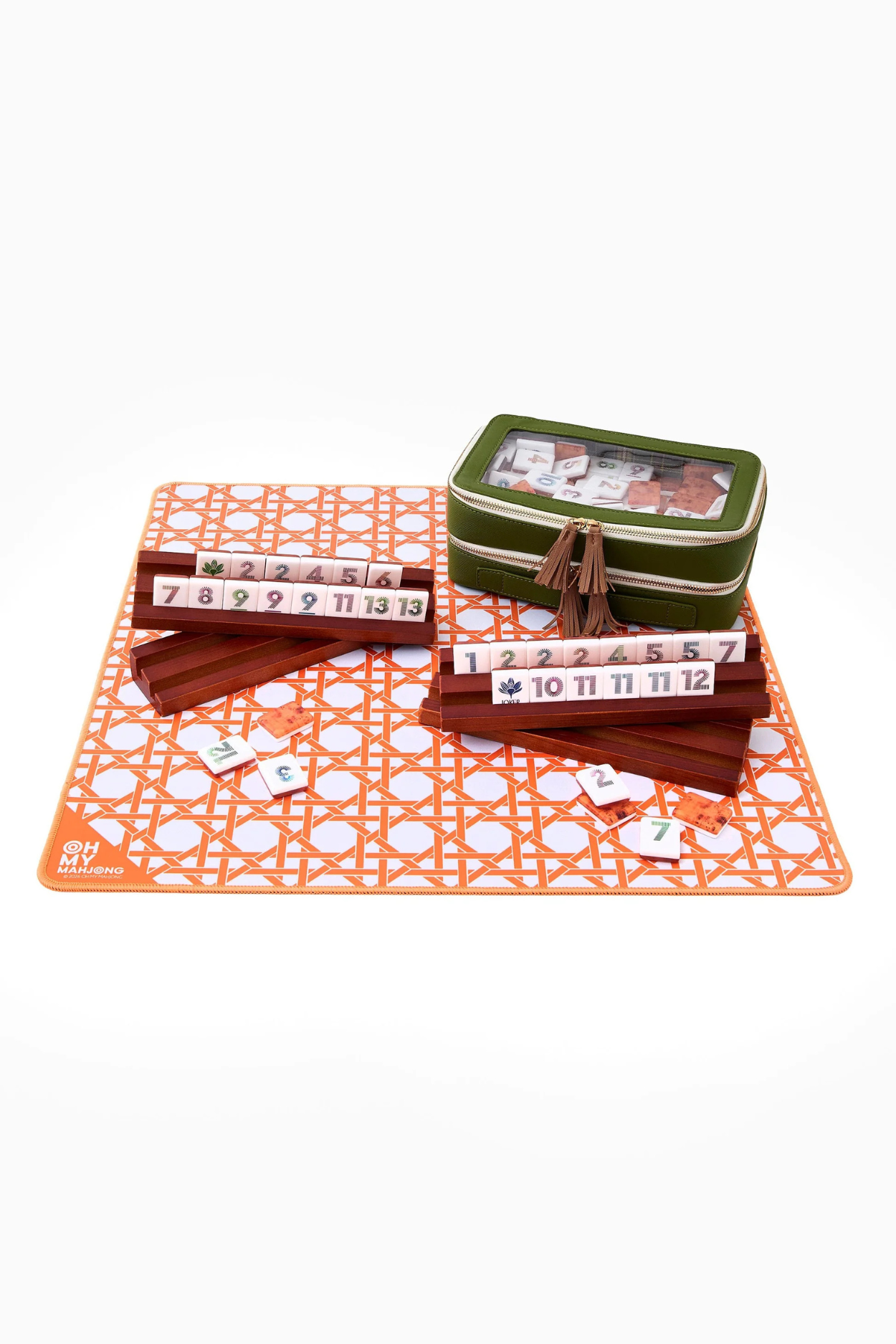 Mini Orange Cane Mat