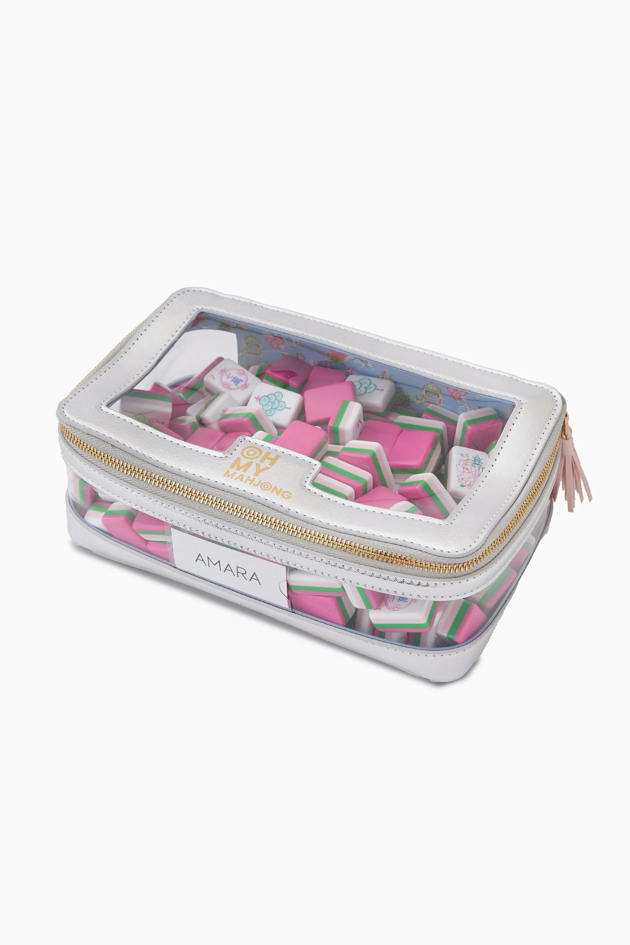 Silver Tile Storage Bag