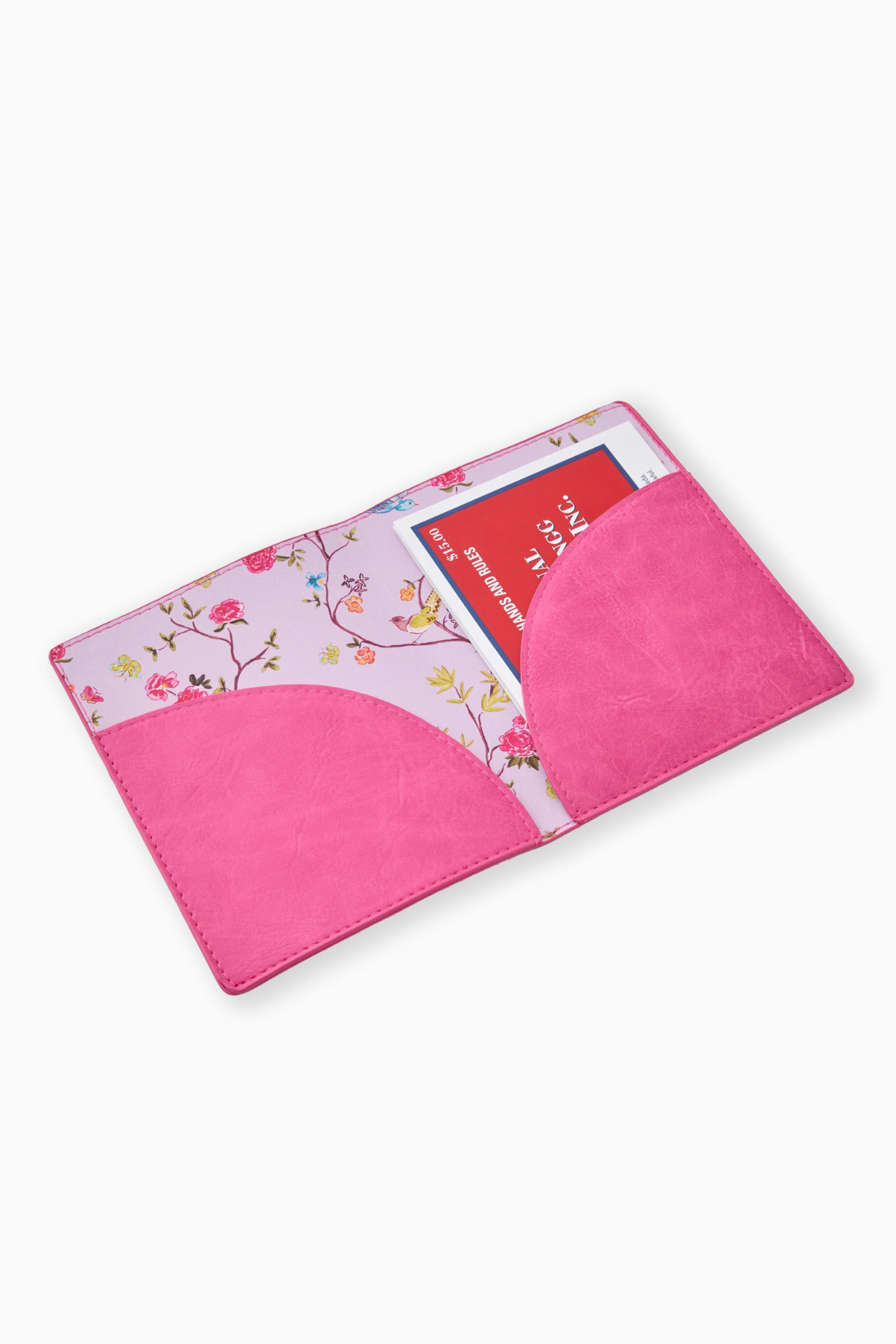 Hot Pink Mahjong Card Folio