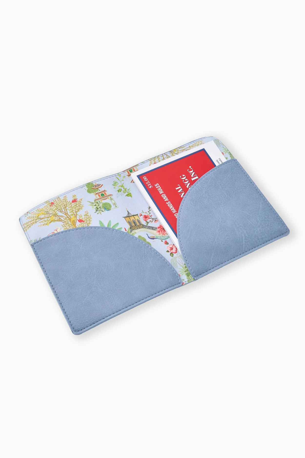 Periwinkle Mahjong Card Folio