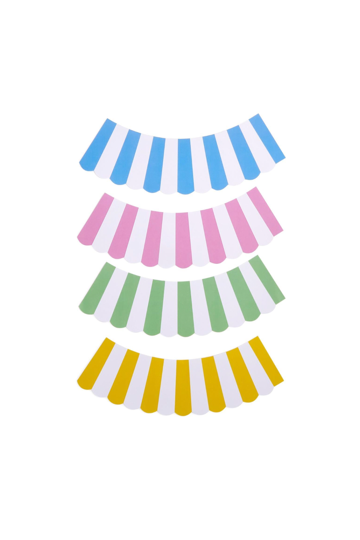 Stripe Paper Shade Cover