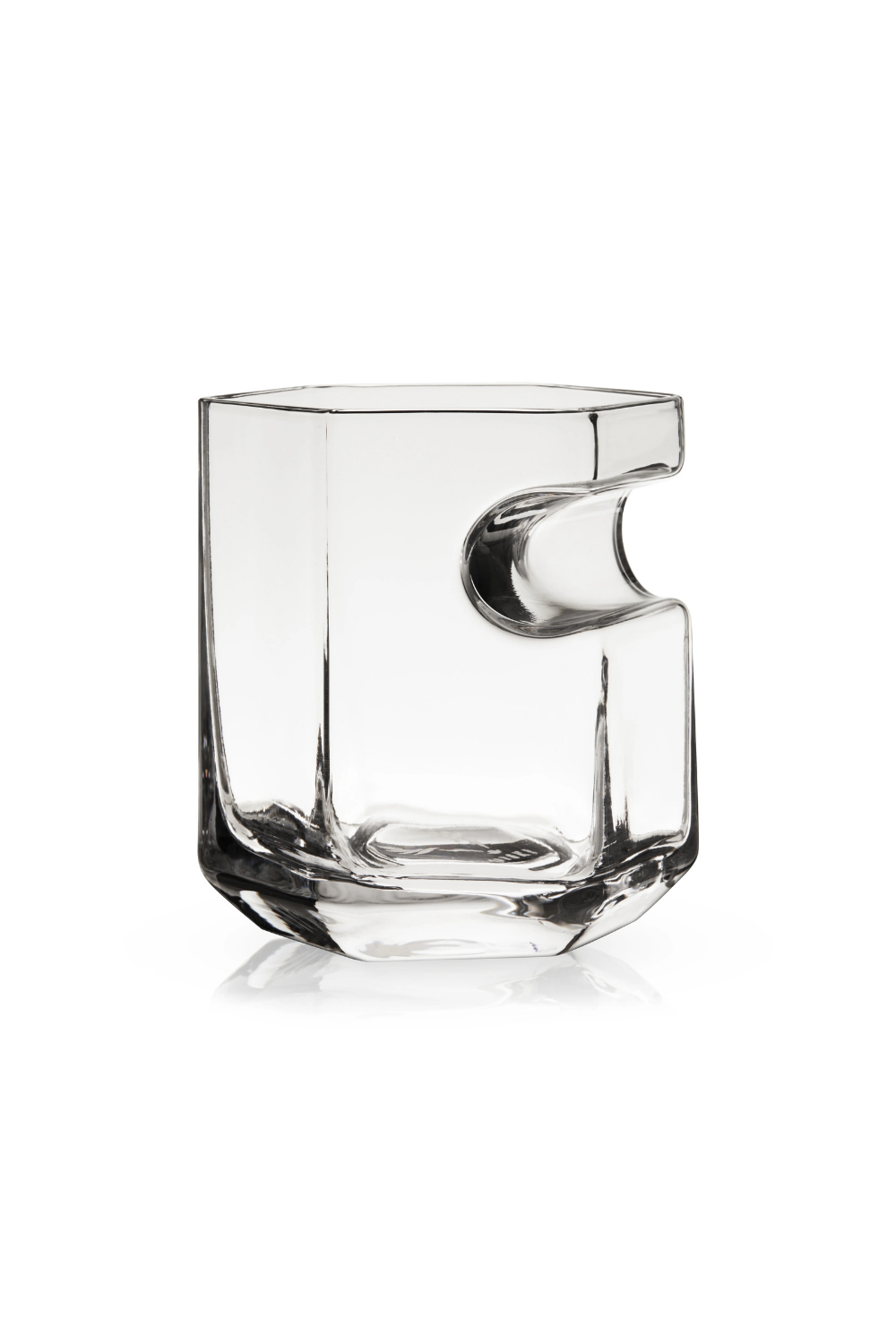 Hexagon Crystal Cigar Glass