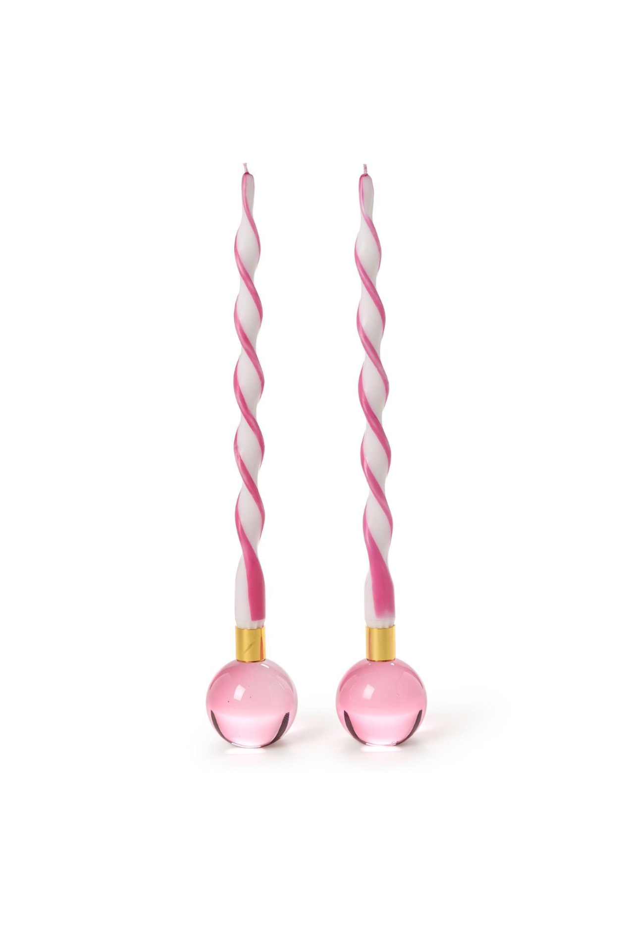 Color Pop Pink Taper Candleholder