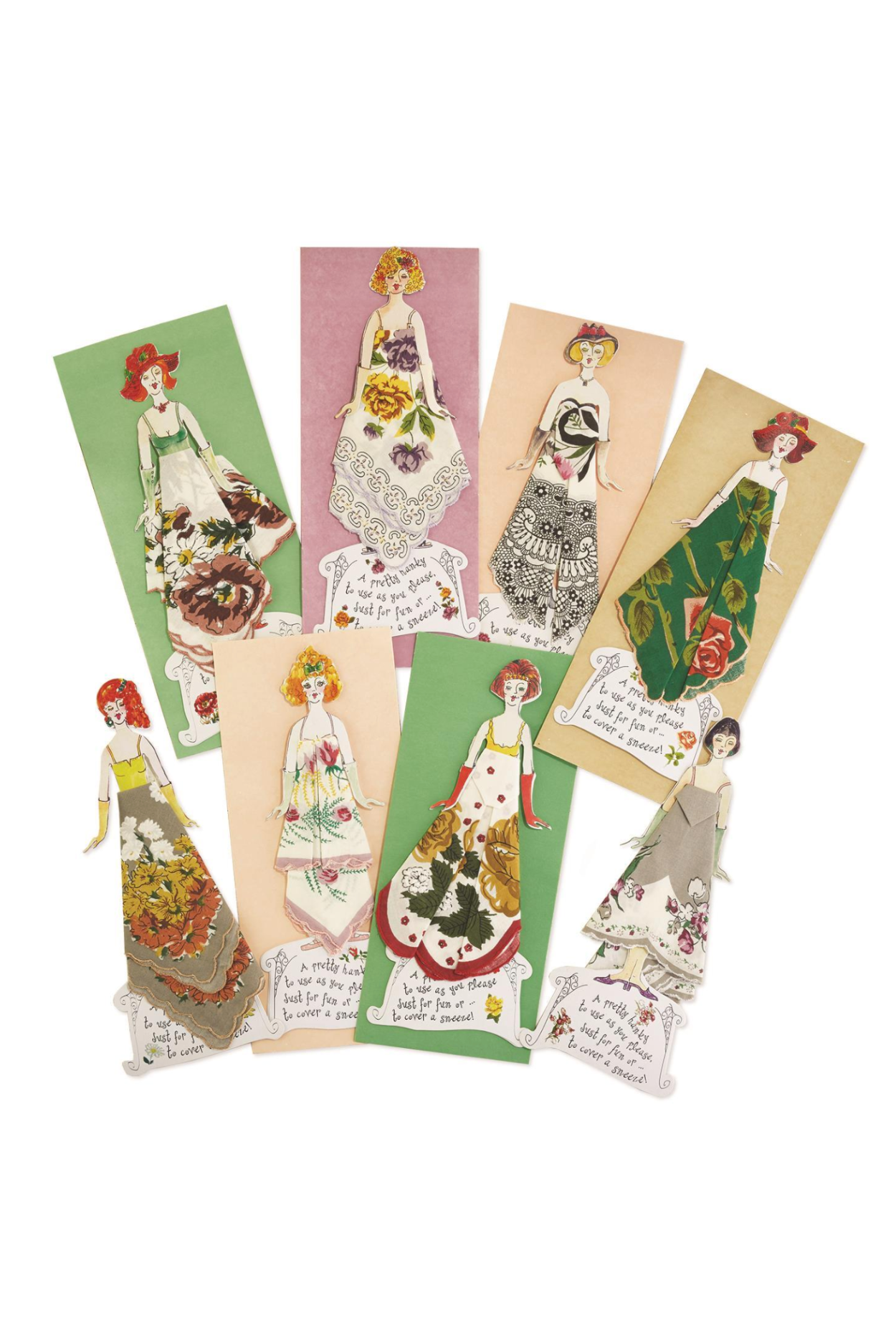 Handkerchief Greetings Greeting Card W/Envelope