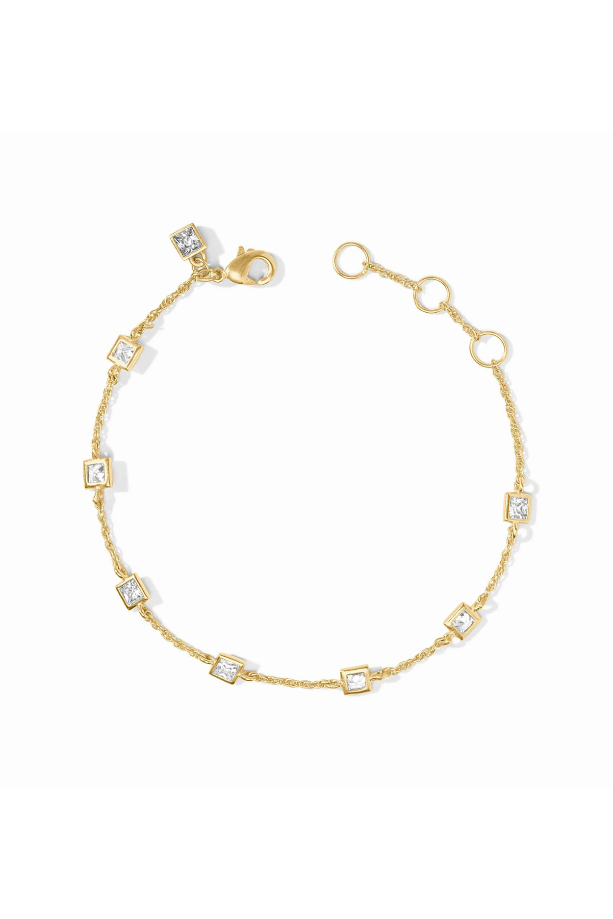Jolie Delicate Bracelet - Clear Cubic Zirconia