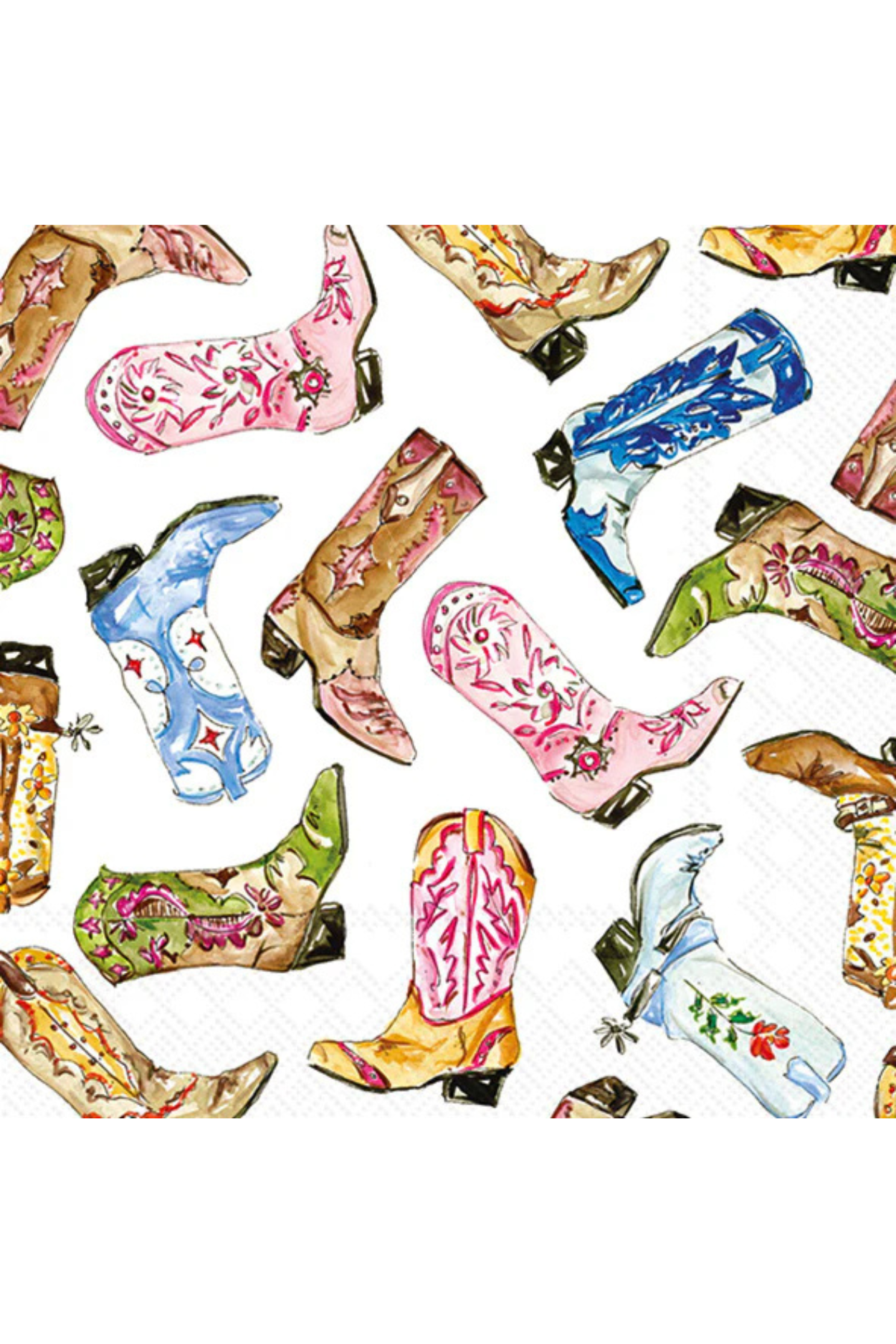 Boot Scootin Cocktail Napkins
