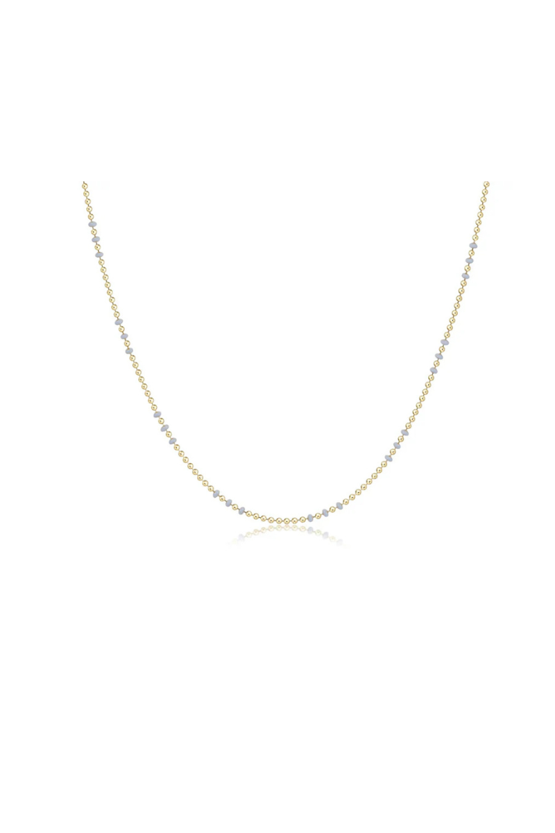 15" Choker Hope Joy - Blue Ice