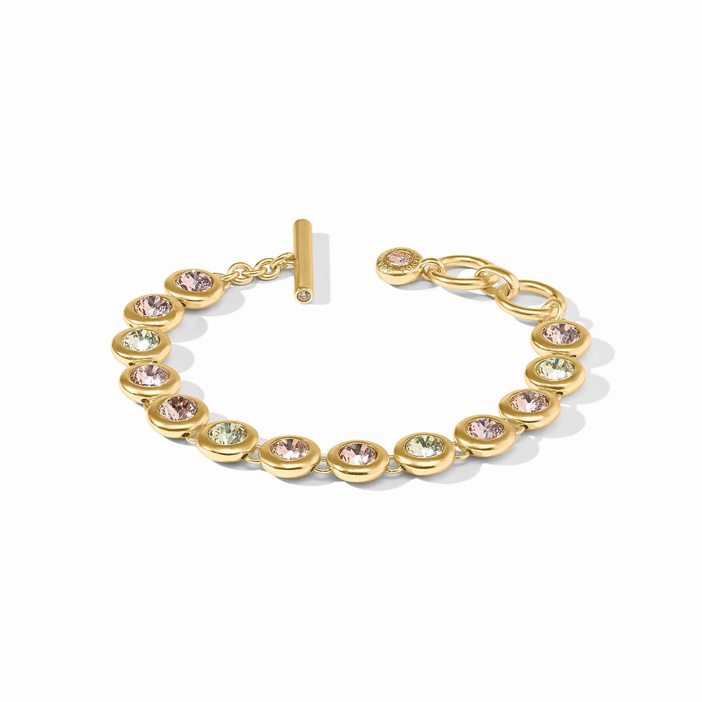 Rainbow Tennis Bracelet - Champagne Radiance - OS