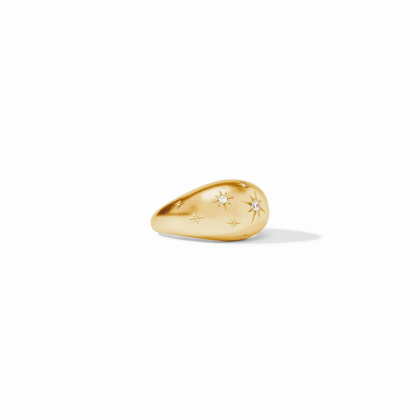 Luna Ring- Gold Cubic Zirconia