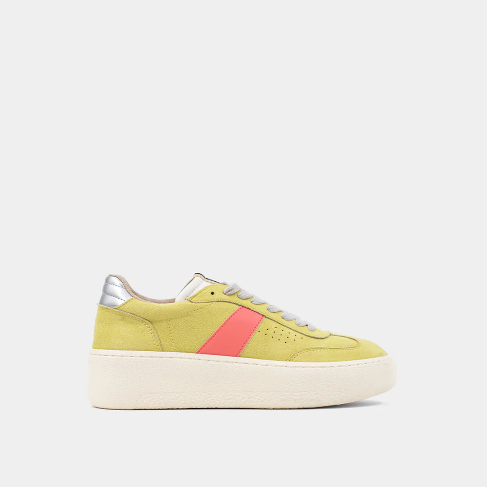 
                  
                    Stacey Sneakers-Lime Suede
                  
                