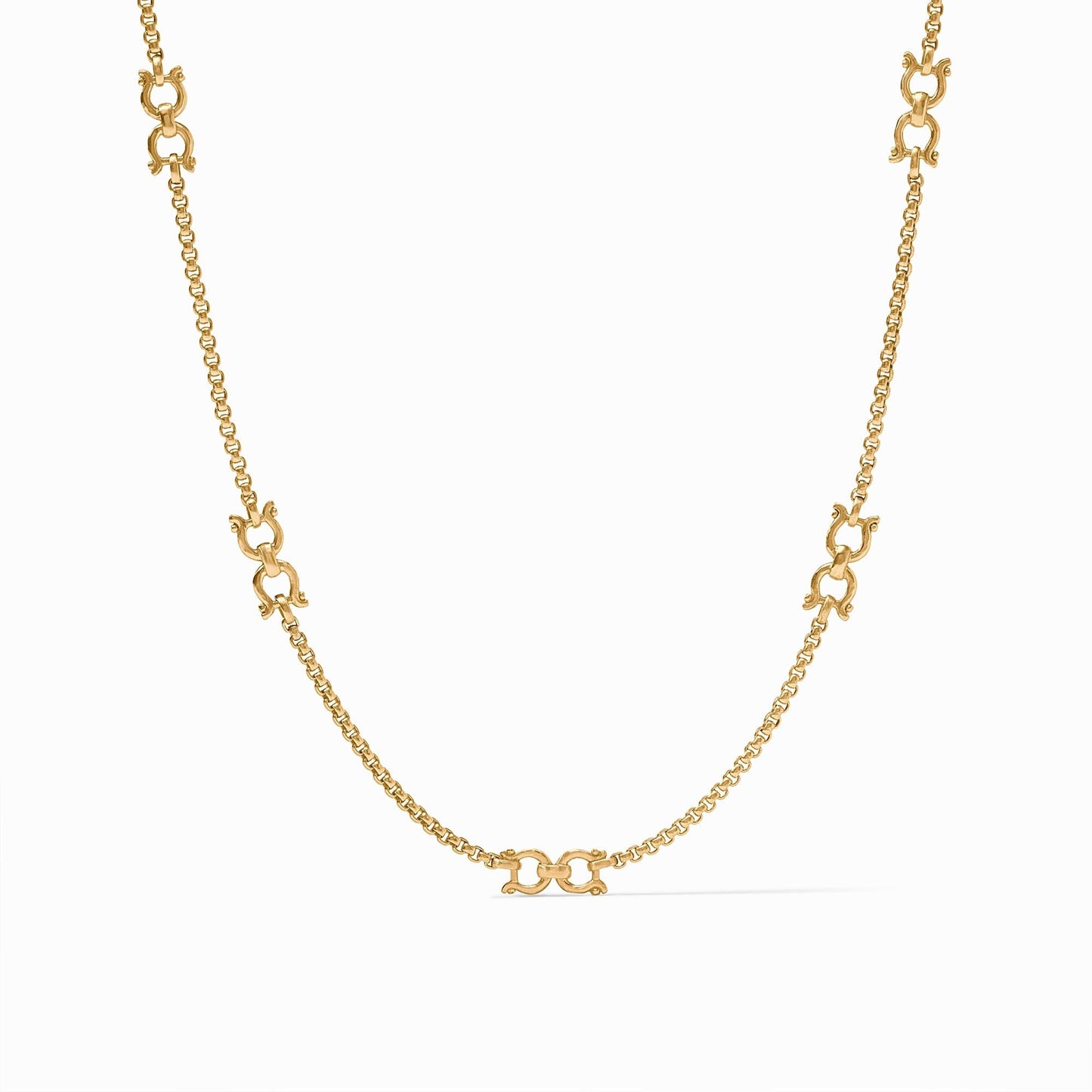 Saratoga Station Necklace - Gold