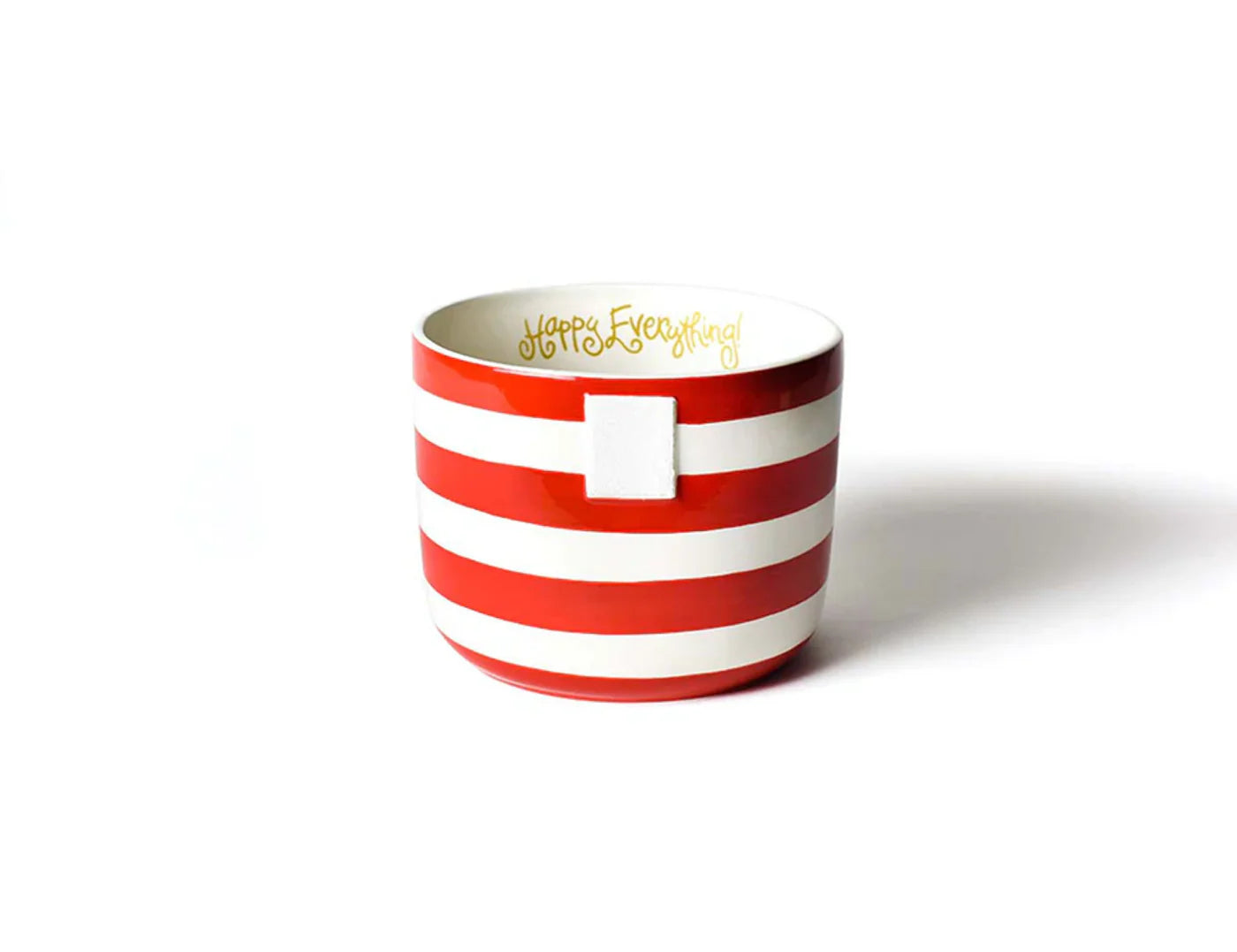 Red Striped Mini Bowl