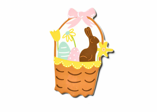 Happy Everything Mini Bunny Basket Attachment