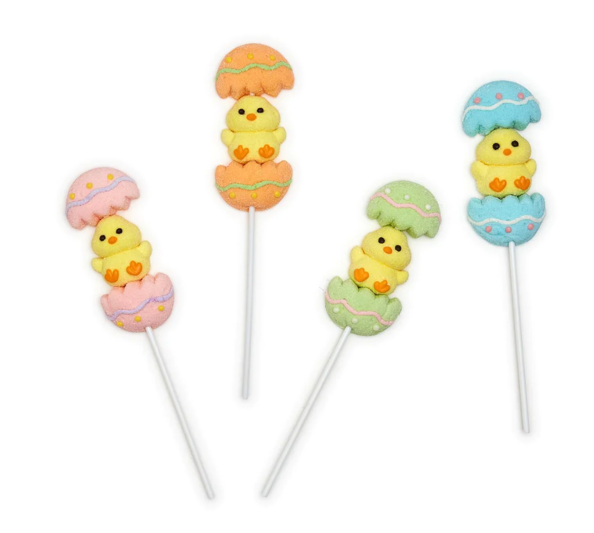 Easter Marshmallow Chick Pops