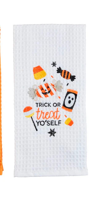 Halloween Waffle Towels