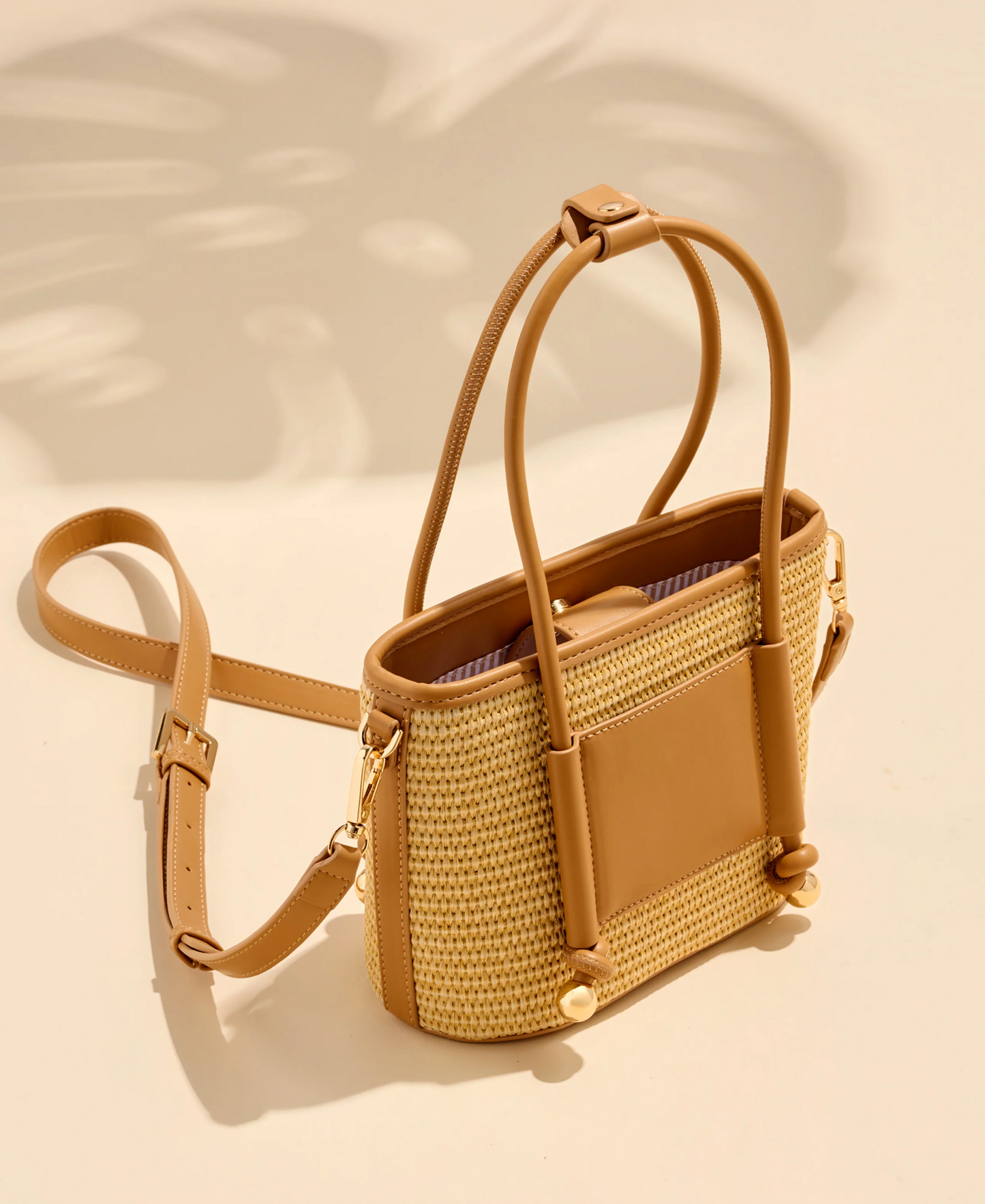 Salerno Mini Tote - Tan