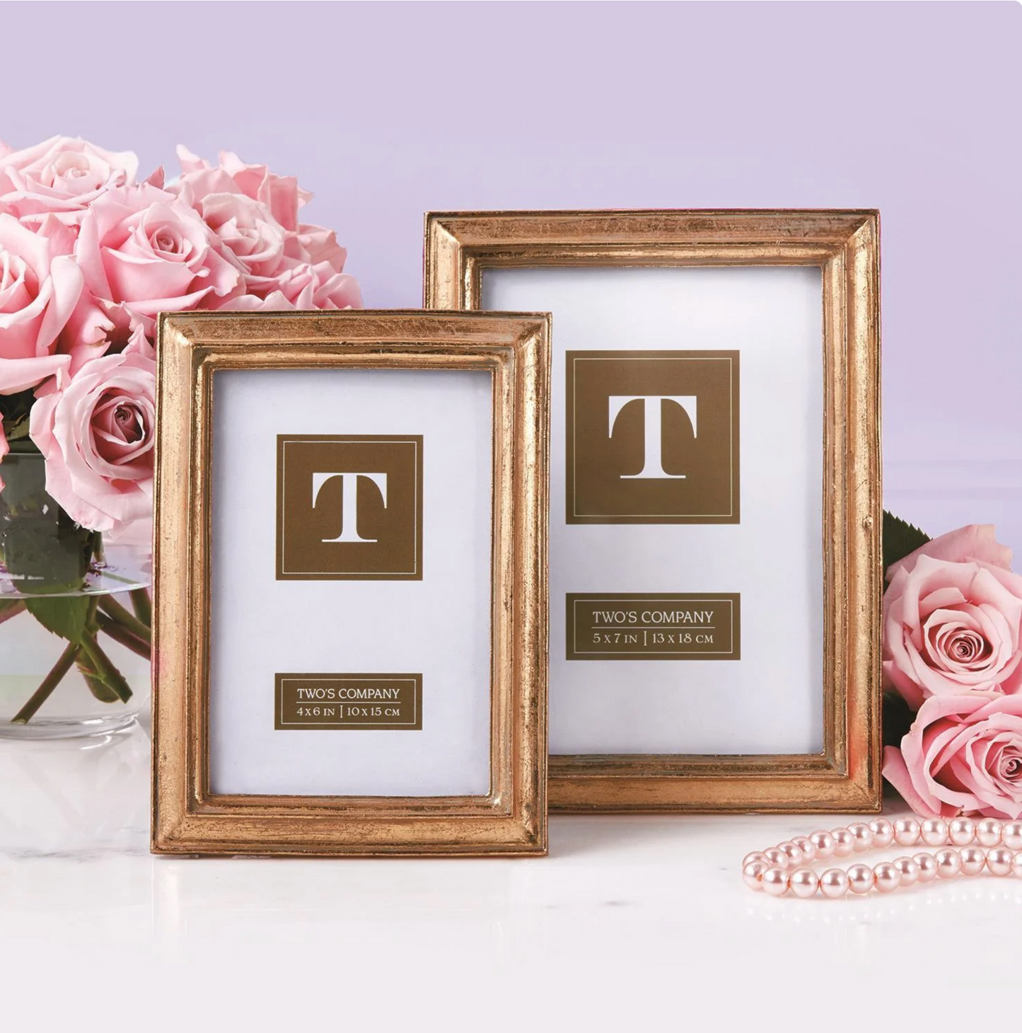 Gold Leaf Photo Frame