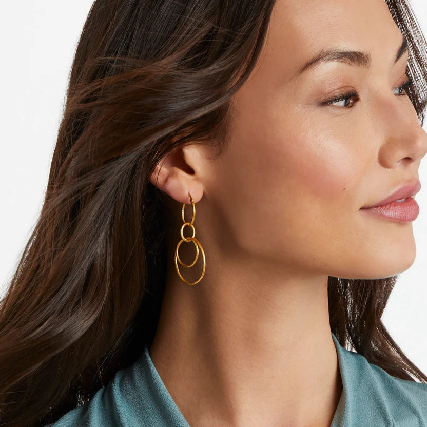 Simone 3-in-1 Earring - Gold