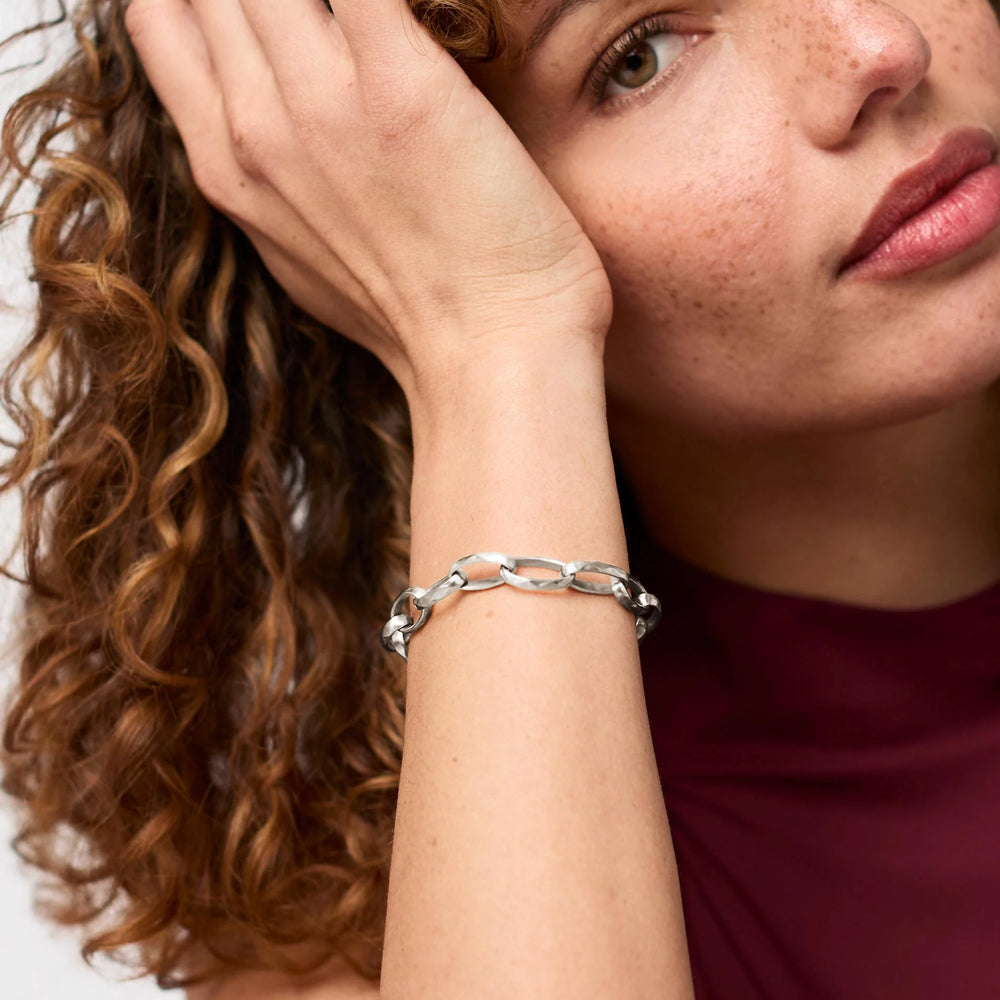 Solara Link Bracelet - Silver - OS