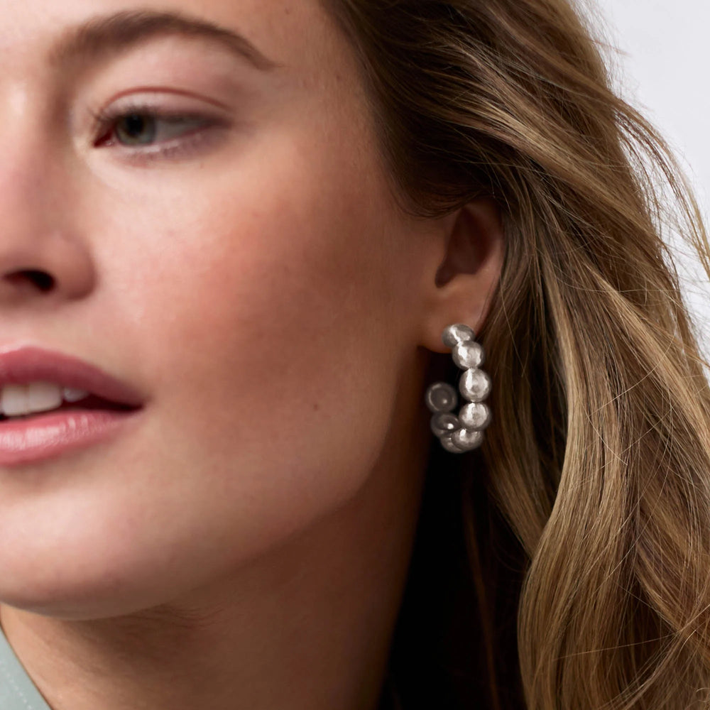 Solara Nova Hoop - Silver - L