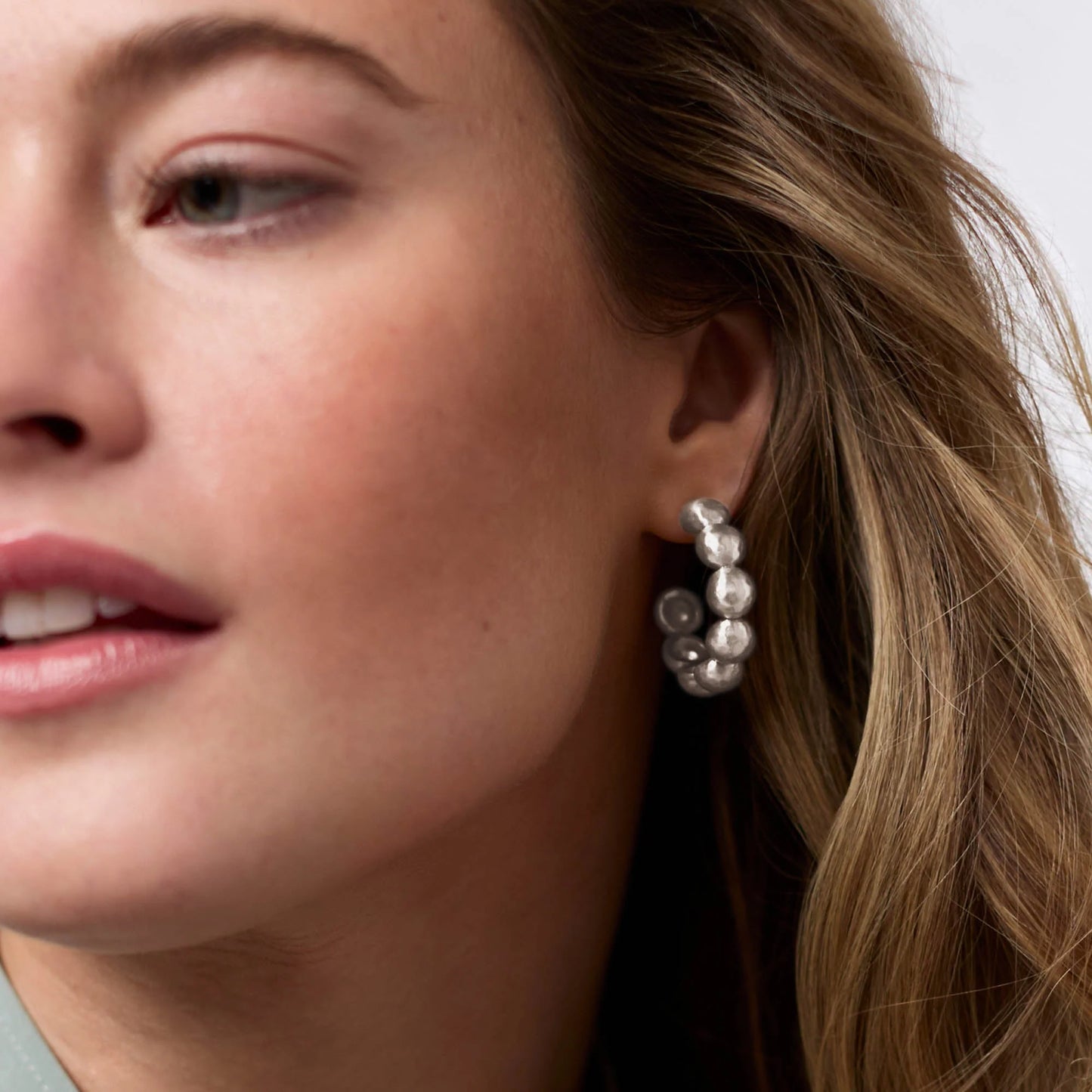 Solara Nova Hoop - Silver - L