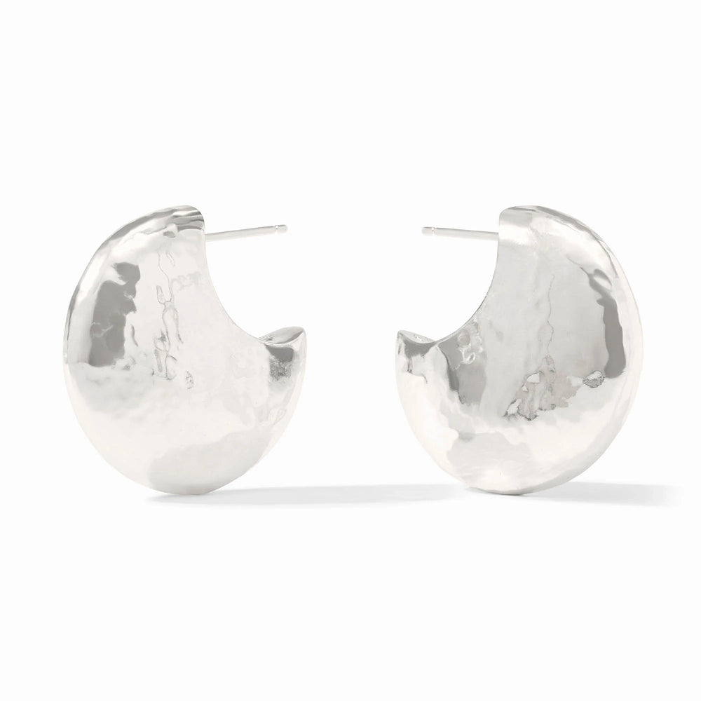 Solara Hoop - Silver - M