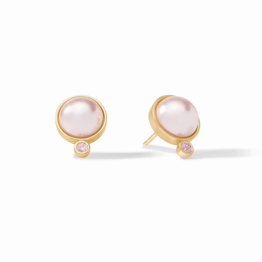 The Pink Stud - Gold - Pink Pearl - OS