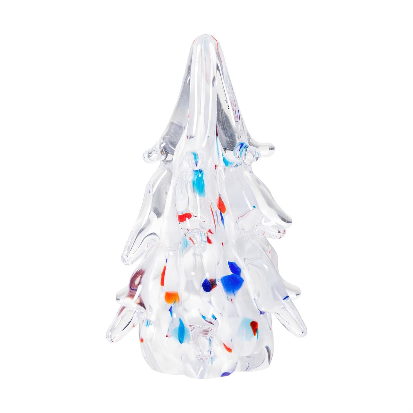 Heartfelt Cheer Table Decor Art Glass Tree