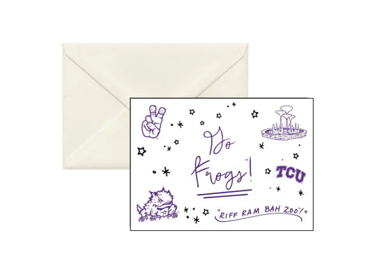 College Confetti Boxed Note Cards