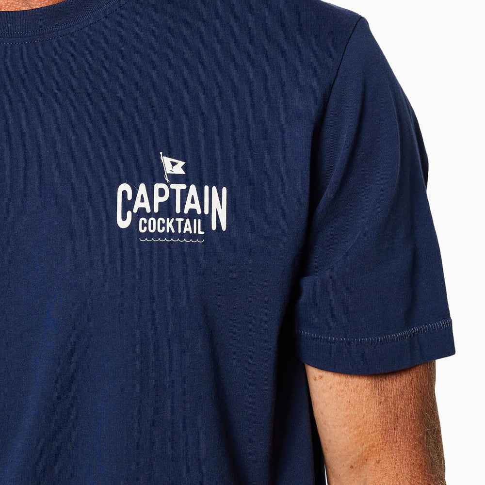 Navy Blue Captain Cocktail T-Shirt