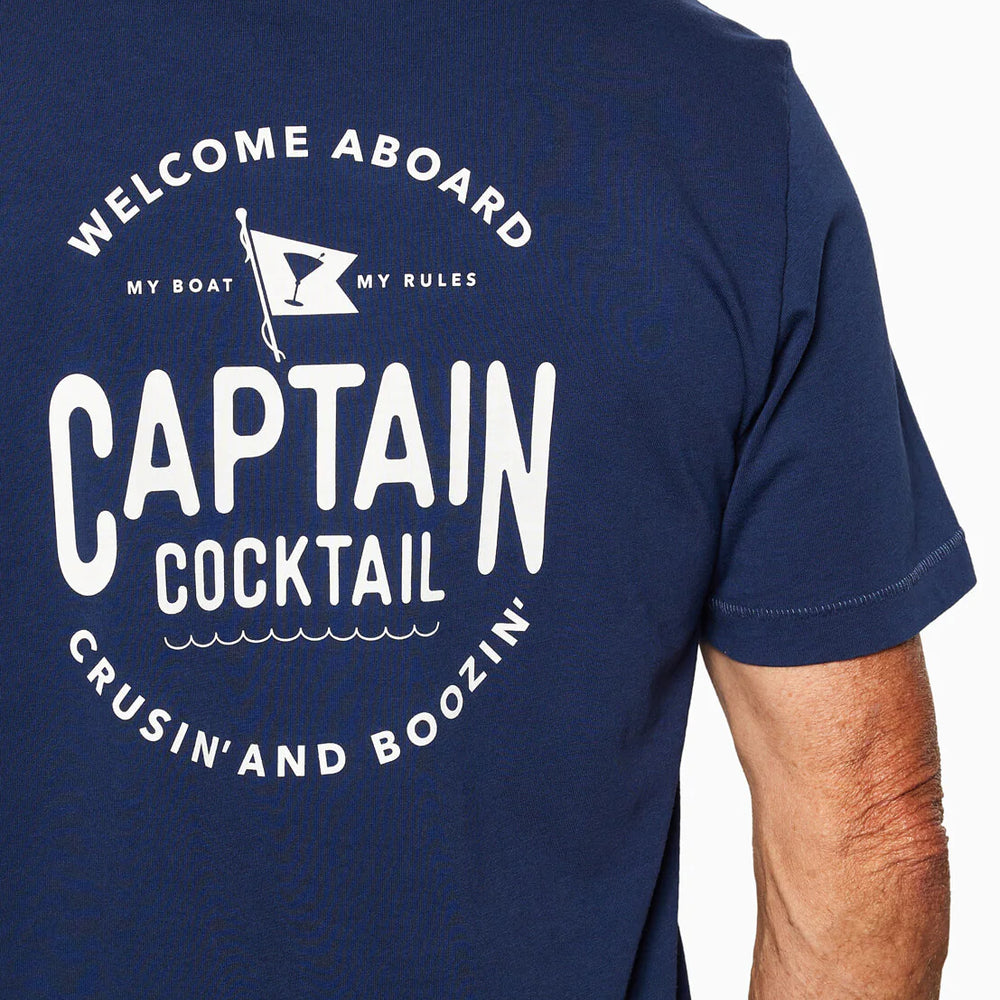 
                  
                    Navy Blue Captain Cocktail T-Shirt
                  
                